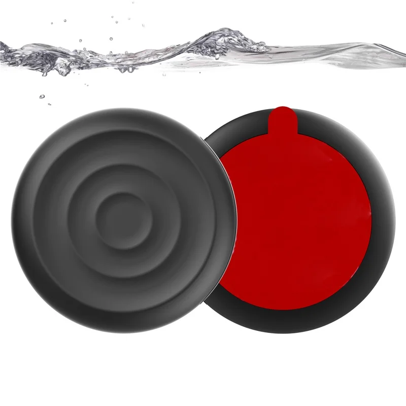 2 Stück Silikonhülle für Apple AirTag / AirTag 2 Wasserdichte, stoßfeste Schutzhülle mit Klebeunterseite