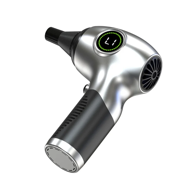 D21S Wireless Handheld Dust Blower 125000RPM Brushless Motor 200G Max Air Flow Duster with LED Display