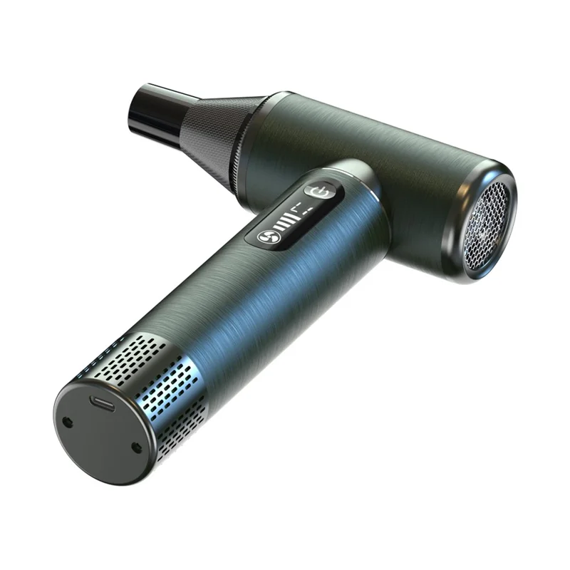 D15S Aluminum Air Duster Turbo Fan 130000RPM Wireless Handheld Turbo Blower for Car Computer Cleaning