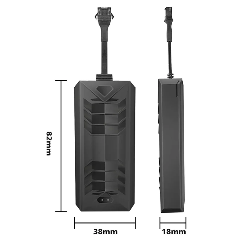 TKSTAR TK806 Localisateur GPS 4G pour Voiture, Appareil de Suivi en Temps Réel Filaire Anti-vol avec Coupure d'Alimentation et d'Essence - Noir