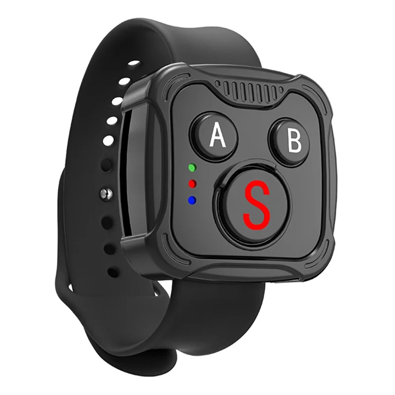 D10 Bluetooth-compatible Remote Control for DJI / GoPro Hero / Insta360 Action Camera Wireless Controller - Black