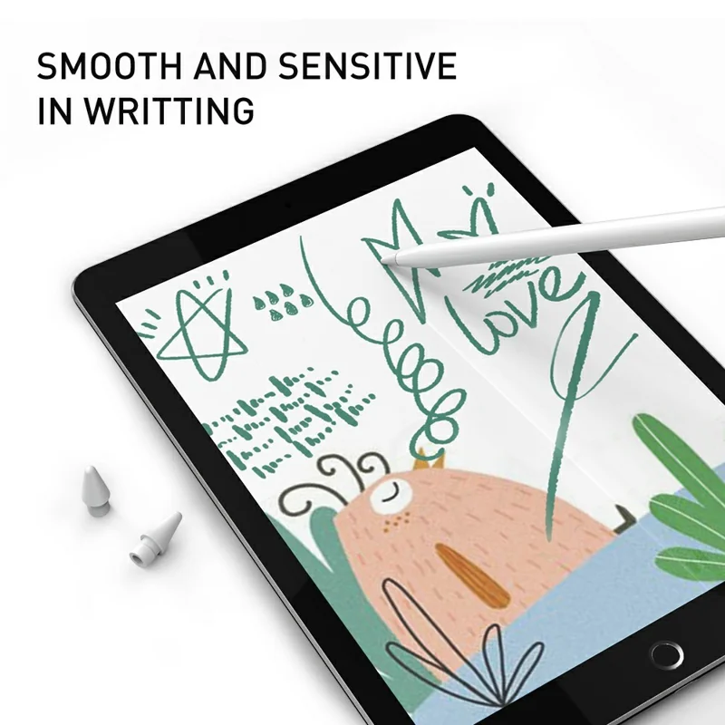 AHASTYLE WG24-P 4 шт. сменные наконечники для карандаша для Apple Pencil Pro / (1-го поколения) / (с USB-C) / (2-го поколения) / (1-го поколения) со стилусом