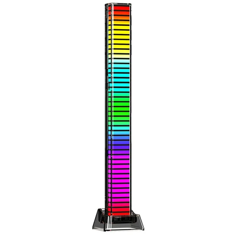 L029 Type-C Rechargeable 4D RGB Bluetooth-compatible Music Rhythm Light Sound Pickup LED Strip with APP Control