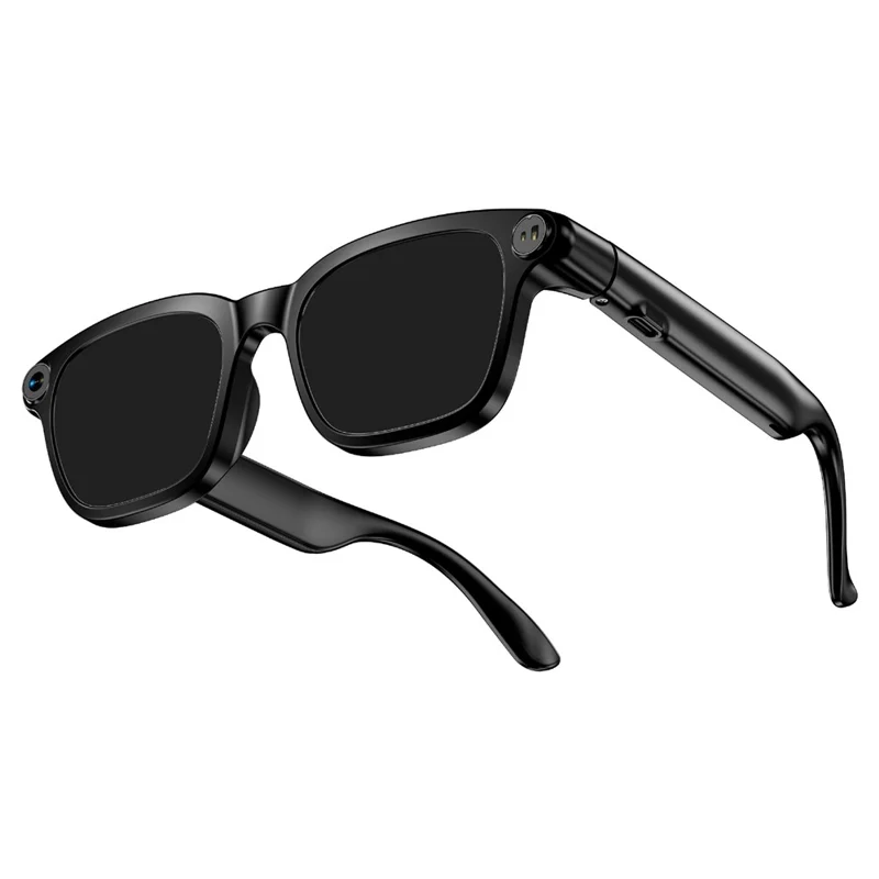 M08 Gafas Inteligentes Cámara 800W Traducción AI Bluetooth Música - Lentes de Sol
