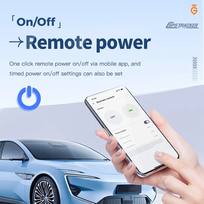 Q10 4G LTE GPS трекер 5500 мАч Магнитное крепление Спутниковый трекер для отслеживания транспорта - Черный