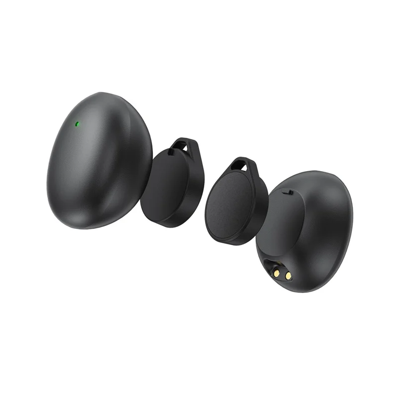ACEFAST R5 2Pcs Wireless Lavalier Microphone Noise Reduction Mic with Receiver - Black