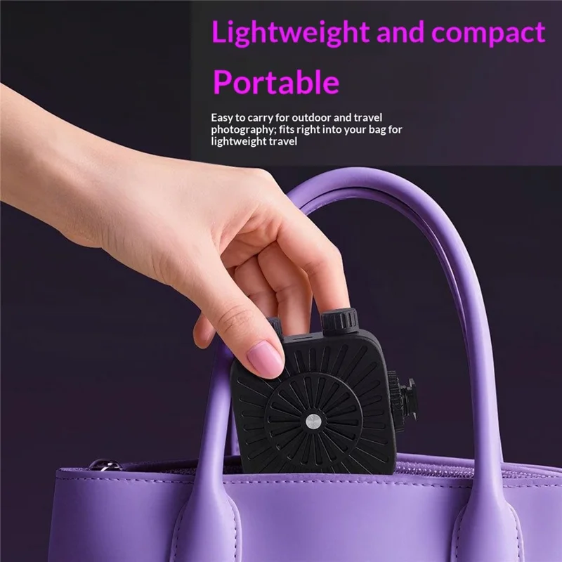 MJ-31 RGB Fill Light 3 Color Temperature Type-C Rechargeable for Photography Video