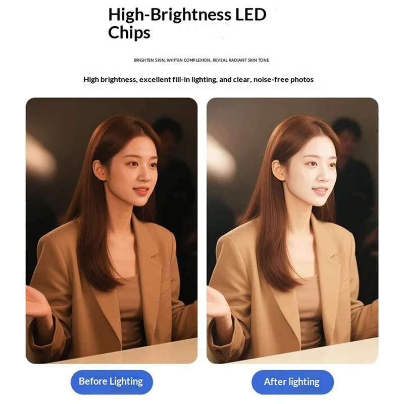 MJ-25 RGB Handheld LED Fill Light 15W 2800-7000K for Photography Live Streaming