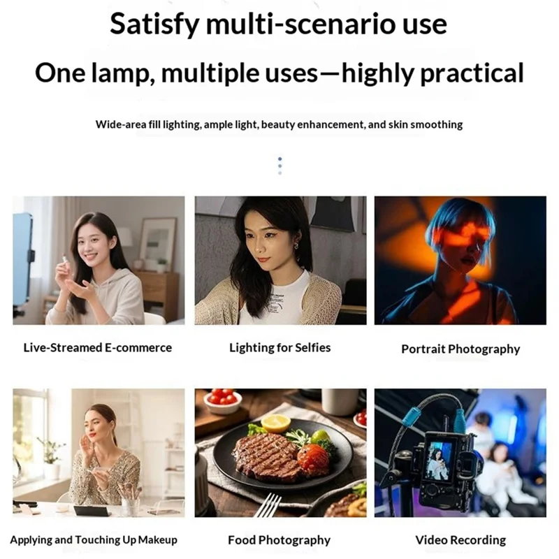 MJ-25 RGB Handheld LED Fill Light 15W 2800-7000K for Photography Live Streaming