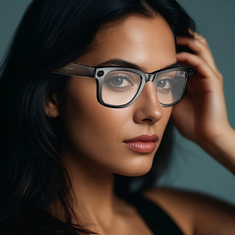 Gafas Inteligentes Compatibles con Bluetooth W610T con Cámara de 8 MP, Traducción AI y Estabilización de Imagen - Lentes de Sol
