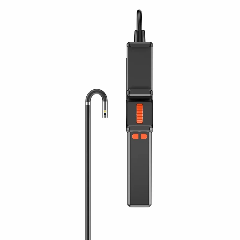 Z01 USB Endoscope with 1m Cable 6.5mm Single Lens Dual Direction Borescope Camera for iOS Android Automotive Plumbing Pipe Detection