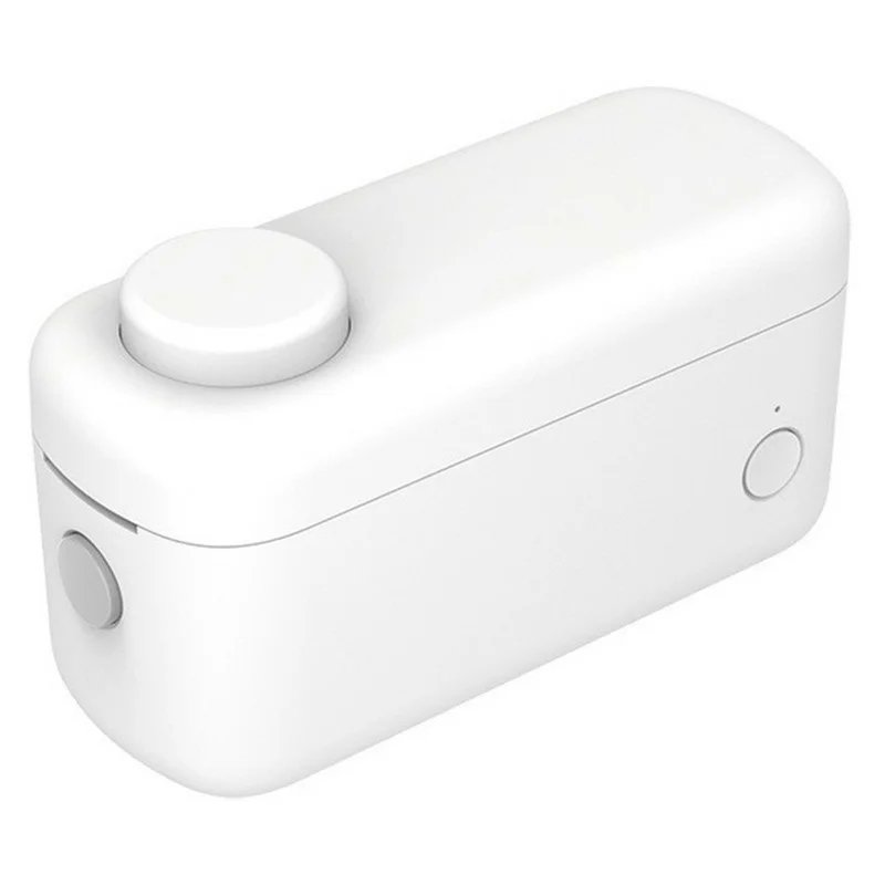 WP9528 Mini Thermal Label Printer Inkless Bluetooth-compatible 203dpi Portable with Cutter for Home Organization - White