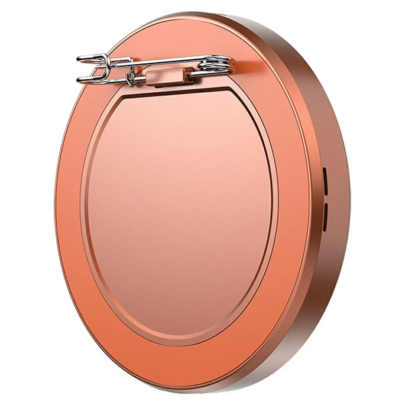 E05 1.85 inch Magnetic Smart Display Badge for Custom Photos, GIFs and Videos Bluetooth-compatible 6.0 - Orange