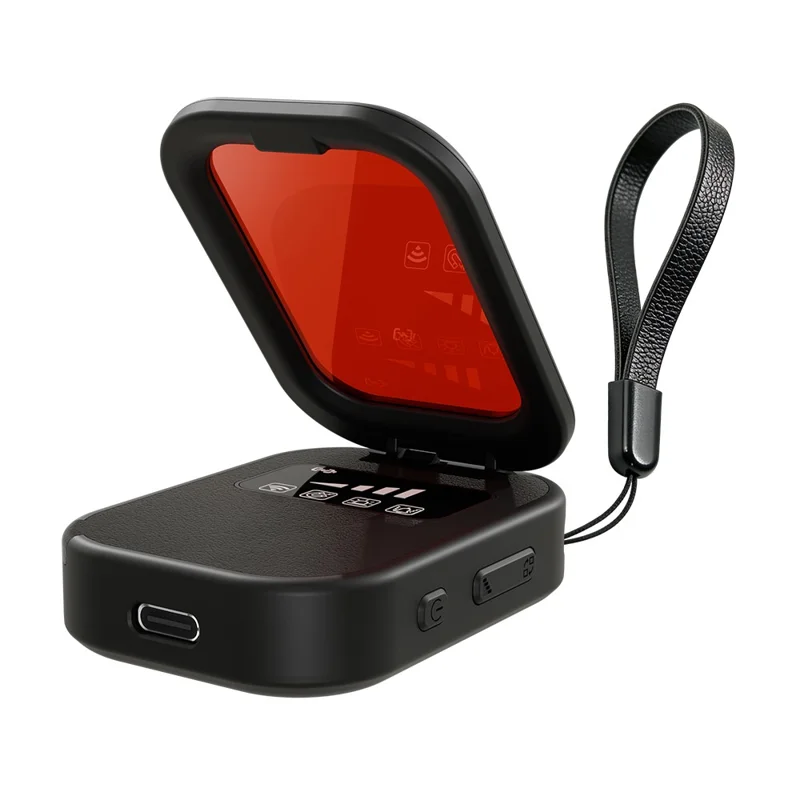 T05 Infrared Camera Detector 300mAh USB Type-C OLED Display Signal Scanner - Black