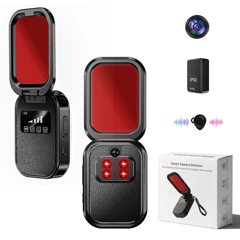 T05 Infrared Camera Detector 300mAh USB Type-C OLED Display Signal Scanner - Black