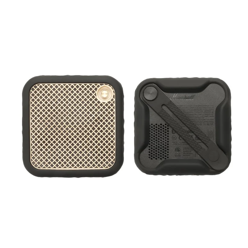 Capa de Silicone para Marshall Willen II, Capa Resistente a Arranhões, Capa Protetora para Altifalante - Preto