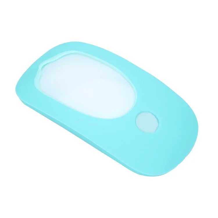 Wireless Mouse Anti-drop Soft Silicone Cover Protective Case for Apple Magic Mouse 1/2 - Green