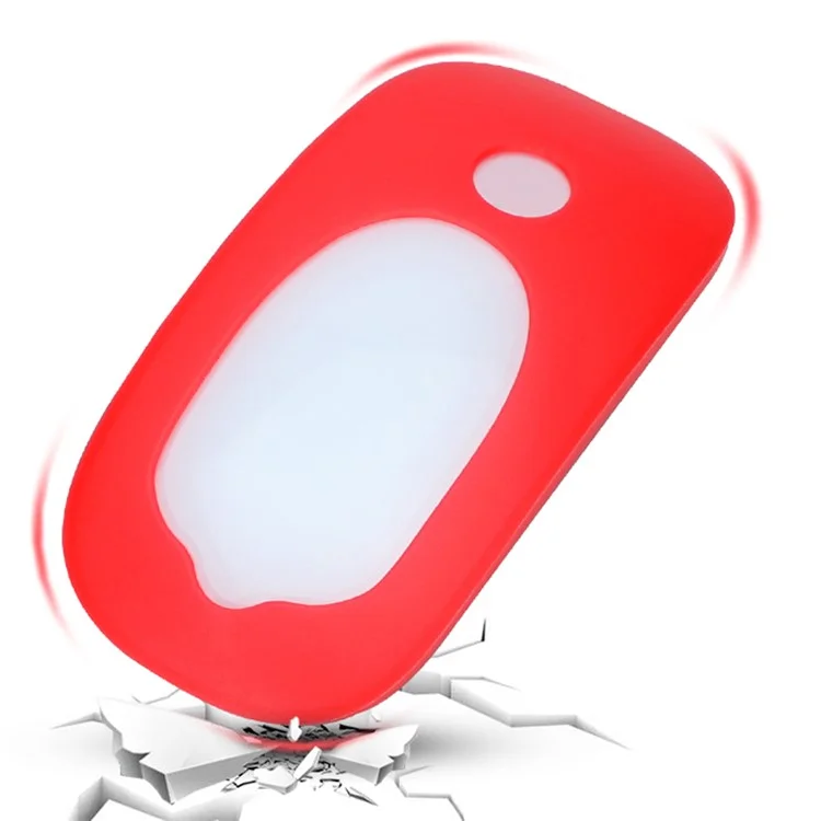 Wireless Mouse Anti-drop Soft Silicone Cover Protective Case for Apple Magic Mouse 1/2 - Green