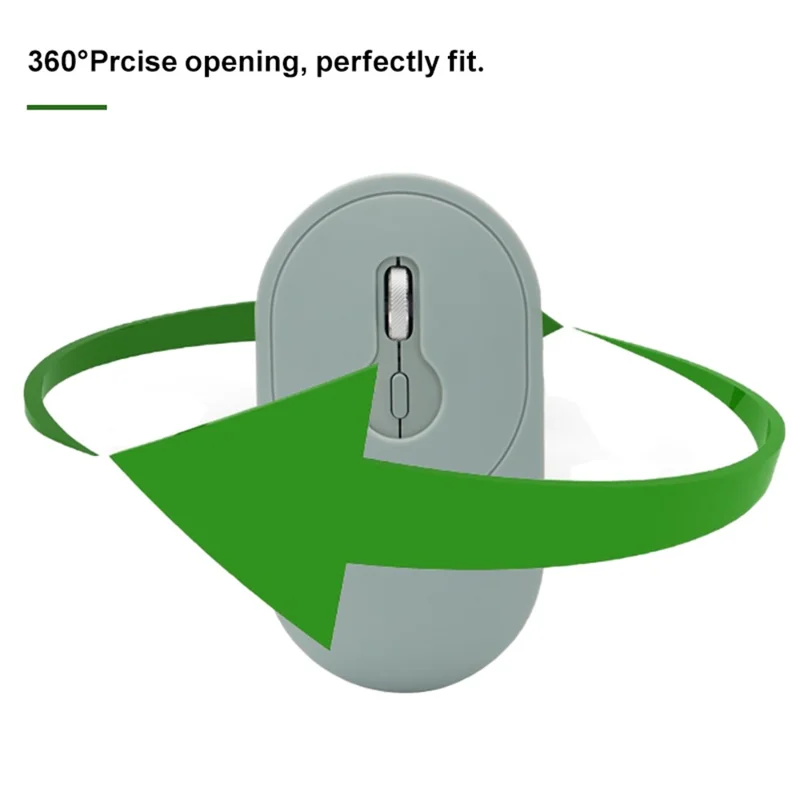 غطاء سيليكون واقي ضد السقوط للفأرة اللاسلكية الذكية لجهاز iFLYTEK Lite - أحمر