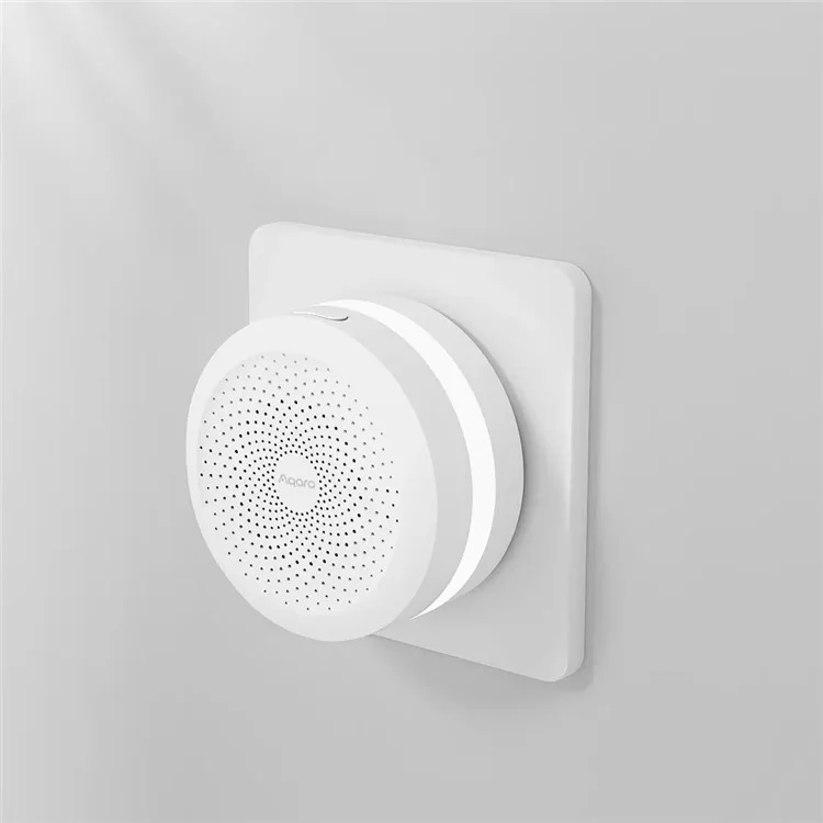 Xiaomiyoupin Zhwg20lm Aqara Hub Smart Gateway M1s 2.4g Wifi Commutateur Mural Alarme Moniteur de Télécommande