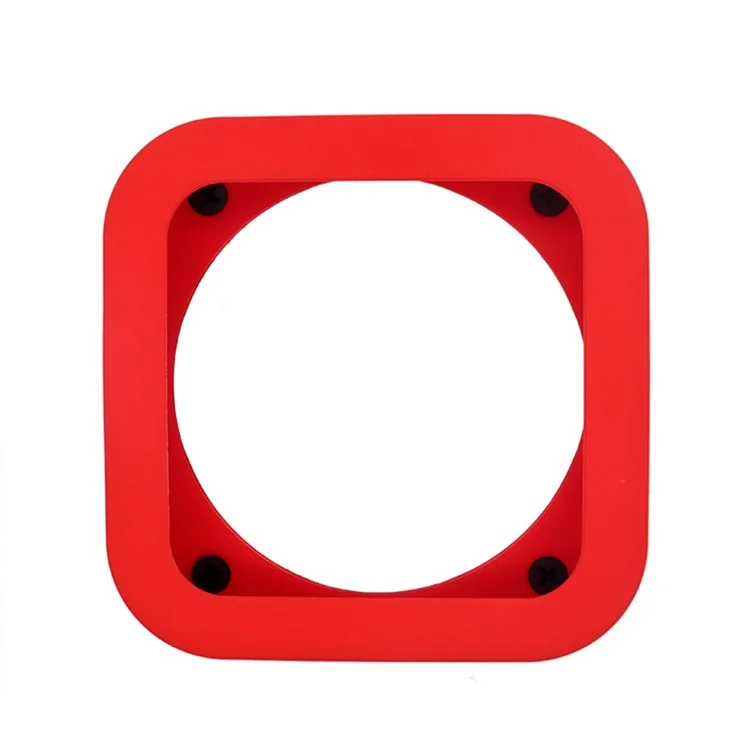 2 piezas/juego Cubierta protectora de silicona blanda anti-caída para Apple TV 4K 2021 - Negro 