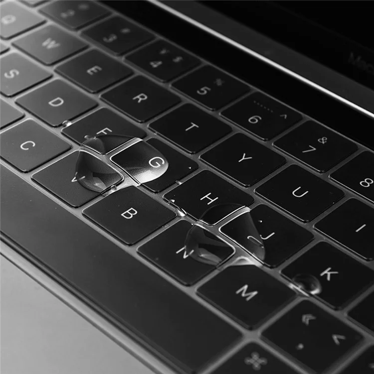 Wiwu Ultra Thin Clear Clear à Prova D'água do Teclado à Prova D'água Capa de Protetor de Pele Para MacBook Pro 14inch 2021