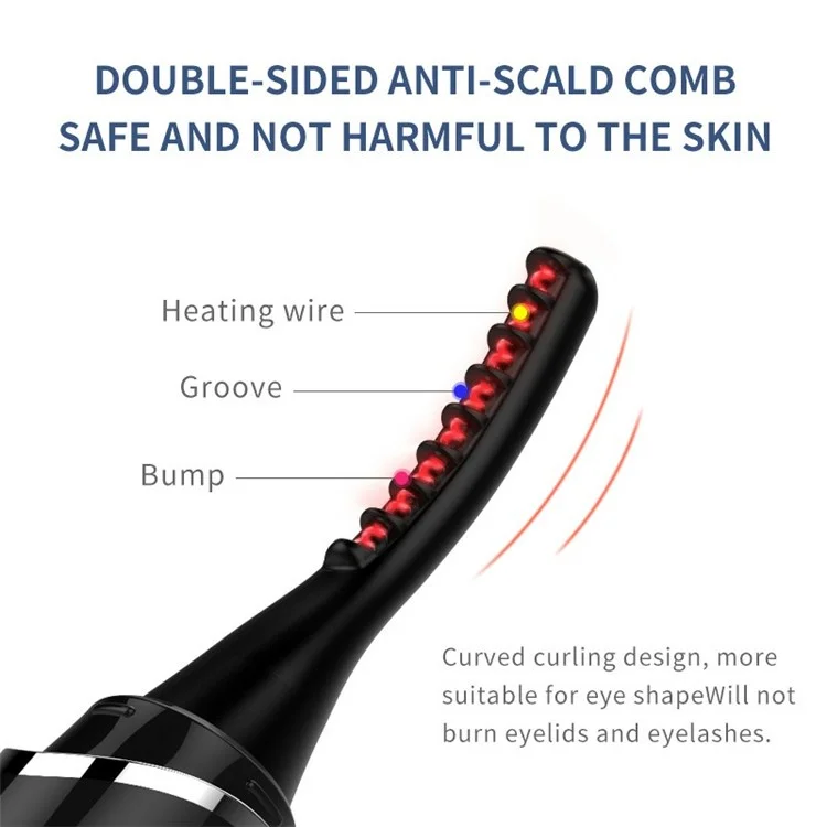 Kekesu K-cu-s26 Ciglia Electric Callor Strumento di Arricciatura Naturale Rapido Curler Per Ciglia Riscaldate Con 4 Marce Per le Donne