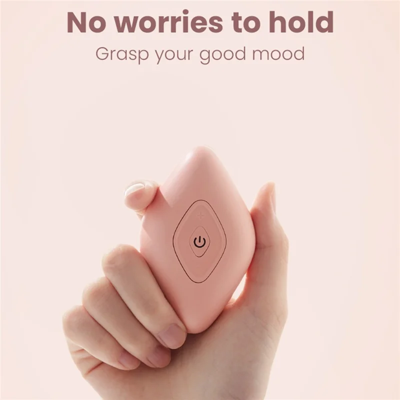 HE-M004 Micro-current Sleep Aid Device Handheld Anxiety Relief Items Intelligent Hypnosis Tool Massager Gift USB Rechargeable Relaxer for Adults - Silver / White