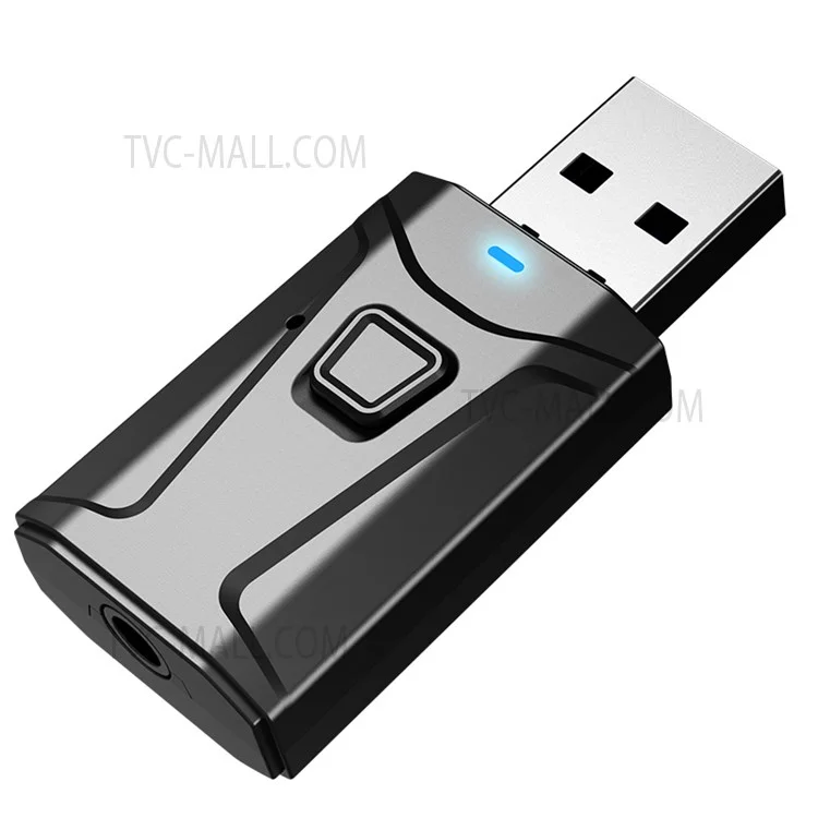 T18 USB Bluetooth 5.0 Audioempfänger Sender 4 in 1 Mini 3,5 mm Jack Aux RCA Stereo Musik Wireless Adapter Für TV -auto