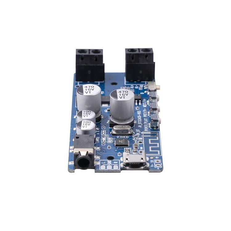 Bluetooth 5.0 Amplificador de Potência Módulo de Tocador de Música Sem Fio Estéreo - Azul