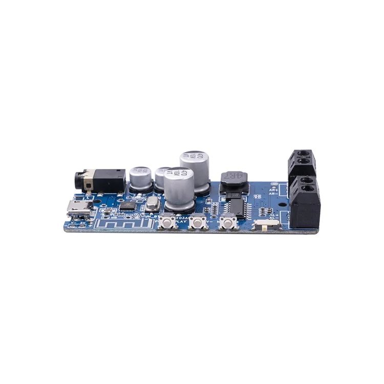 Bluetooth 5.0 Amplificador de Potência Módulo de Tocador de Música Sem Fio Estéreo - Azul