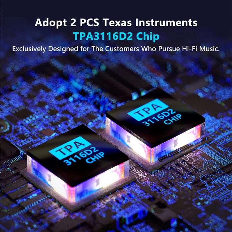 FOSI BT20A 100W Mini Audio Power Amplifier HiFi Sound Stereo Amplifier for Home Theater (Without Power Adapter) - Black/19V