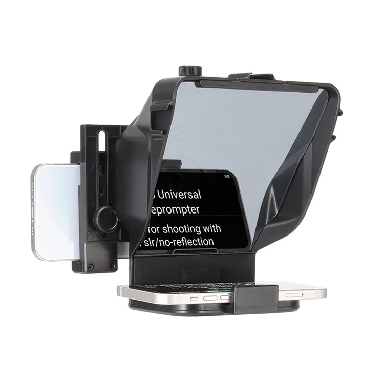 Teleprompter per telefono cellulare portatile per interviste, live streaming video e registrazione