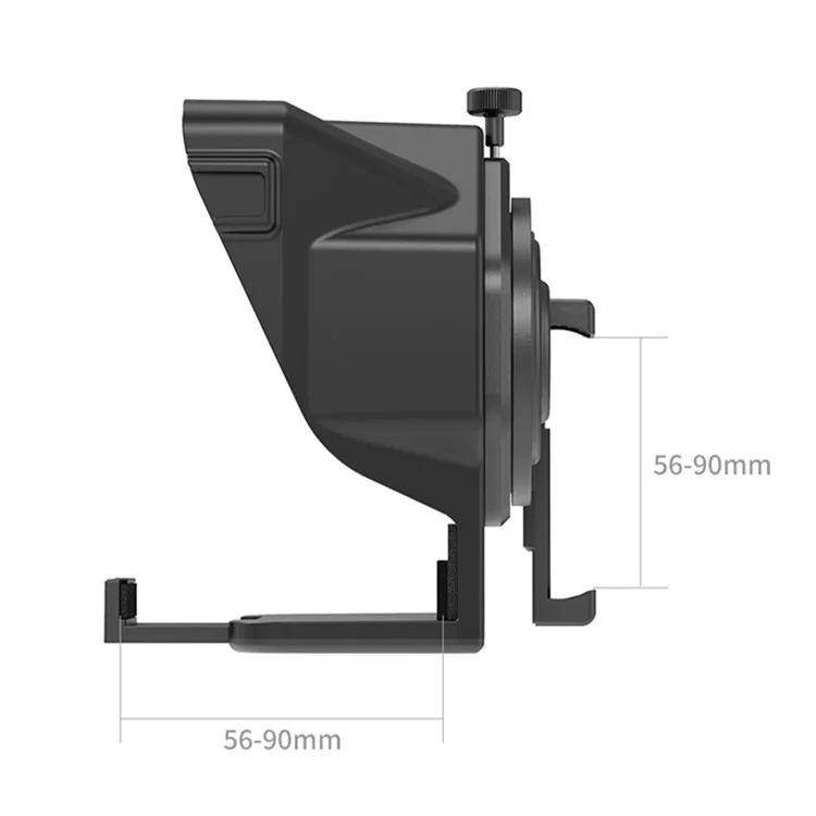 Teleprompter per telefono cellulare portatile per interviste, live streaming video e registrazione