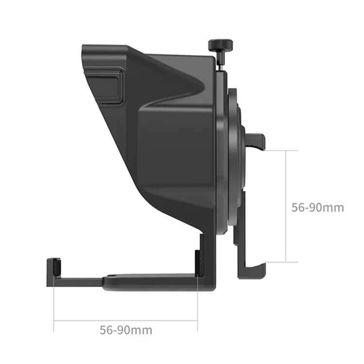 Téléphone Mobile Portable Teleprompter Pour Interview Enregistrement Vidéo En Direct En Direct