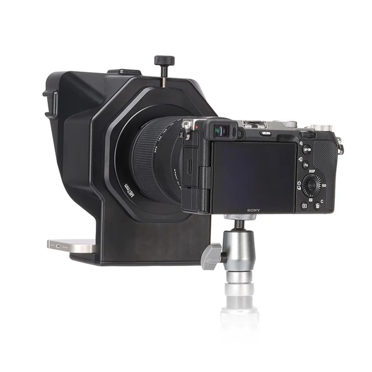 Teleprompter per telefono cellulare portatile per interviste, live streaming video e registrazione