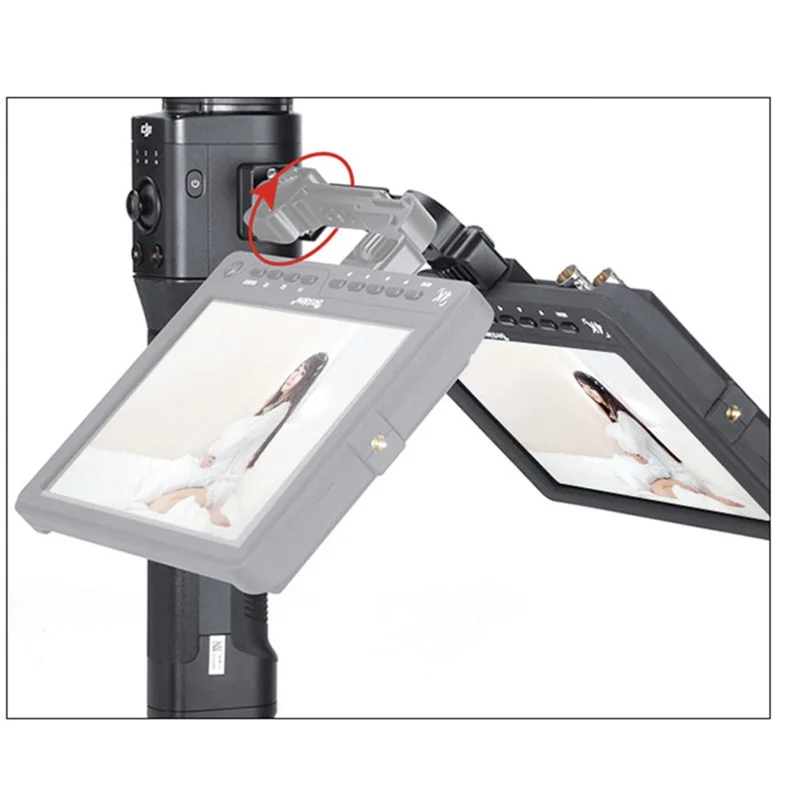 UURIG DH11 Adjustable Monitor Mount Extension Bracket for DJI Ronin S/SC