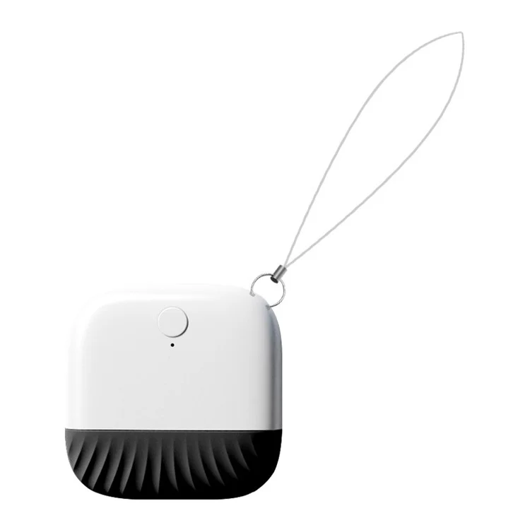 B600 Bluetooth Key Finder Llavero Dispositivo De Localización Con La Aplicación Anti-perdida Keychain Trailer Dispositivo De Rastreador Para La Bolsa De Teléfono Monedero De Control Remoto - Negro