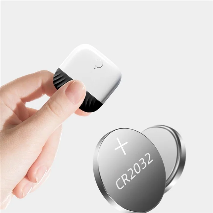 B600 Bluetooth Key Finder Llavero Dispositivo De Localización Con La Aplicación Anti-perdida Keychain Trailer Dispositivo De Rastreador Para La Bolsa De Teléfono Monedero De Control Remoto - Negro
