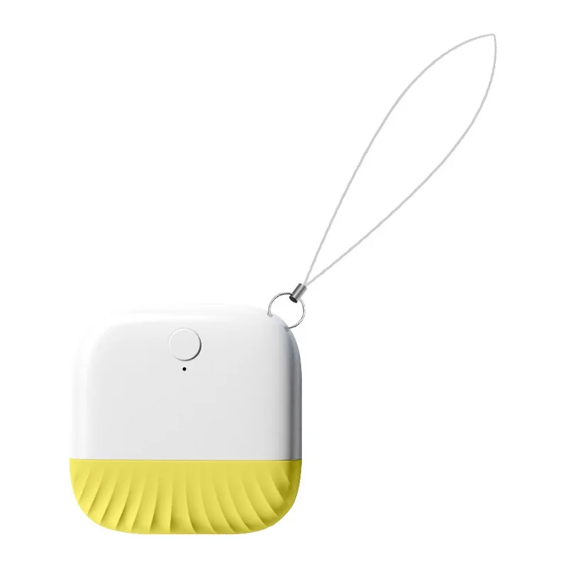 B600 Bluetooth-compatible Key Finder Key Locator Device with App Anti-Lost Keychain Tracker Device for Phone Bag Remote Controller Wallet - Yellow