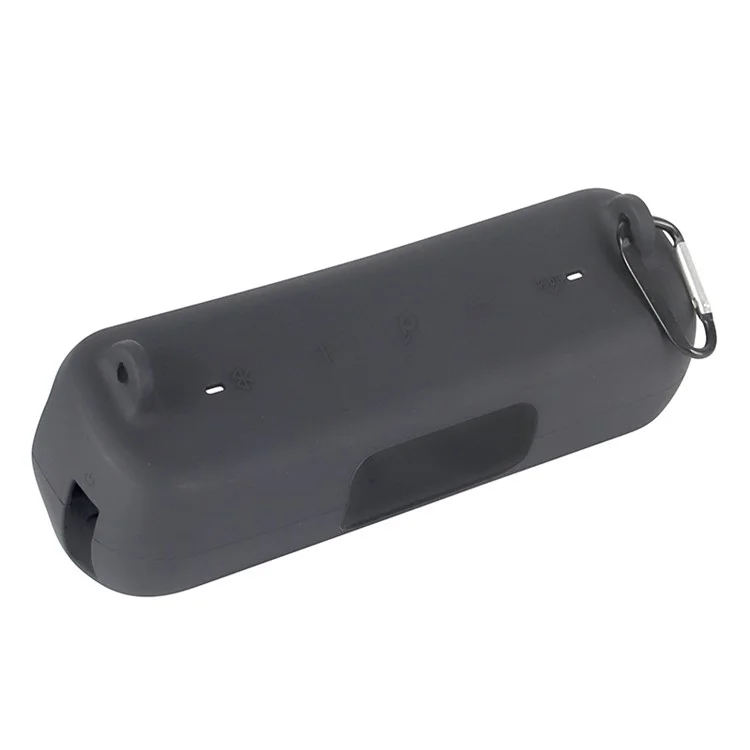 Funda protectora a prueba de caídas para Anker Soundcore Motion+ Funda de silicona suave con correa para el hombro - Negro