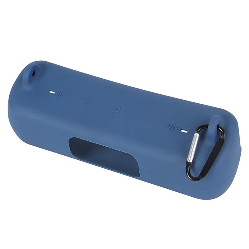 Drop Proof Protective Case für Anker Soundcore Motion+ Weiche Silikon-Schutzhülle mit Schulterriemen - Blau