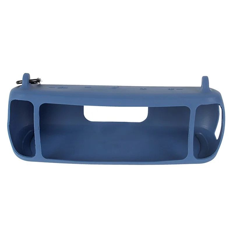 Drop Proof Protective Case für Anker Soundcore Motion+ Weiche Silikon-Schutzhülle mit Schulterriemen - Blau