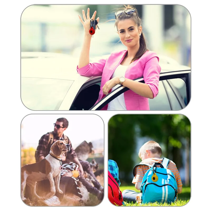 Shockproof Silicone Case for Tile Sticker (2022) Bluetooth-compatible Tracker Finder Accessory Protective Cover Sleeve - Yellow