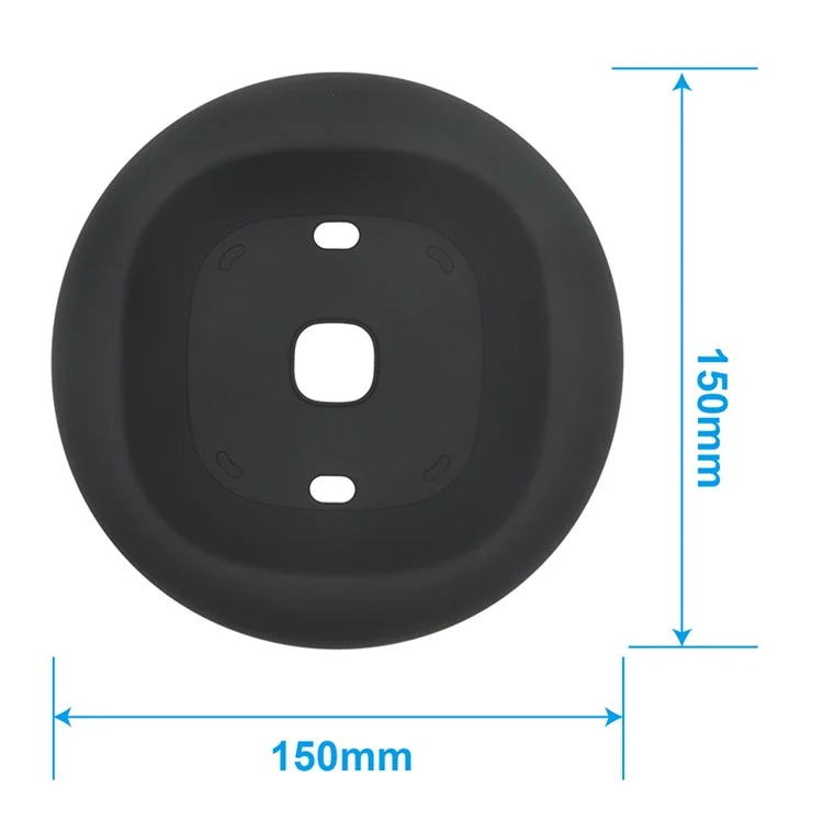 Для Ecobee 3 Lite Smart Thermostat Wall Holder Cover Silicone Protective Sleeve Anti-Drop Soft Case - White