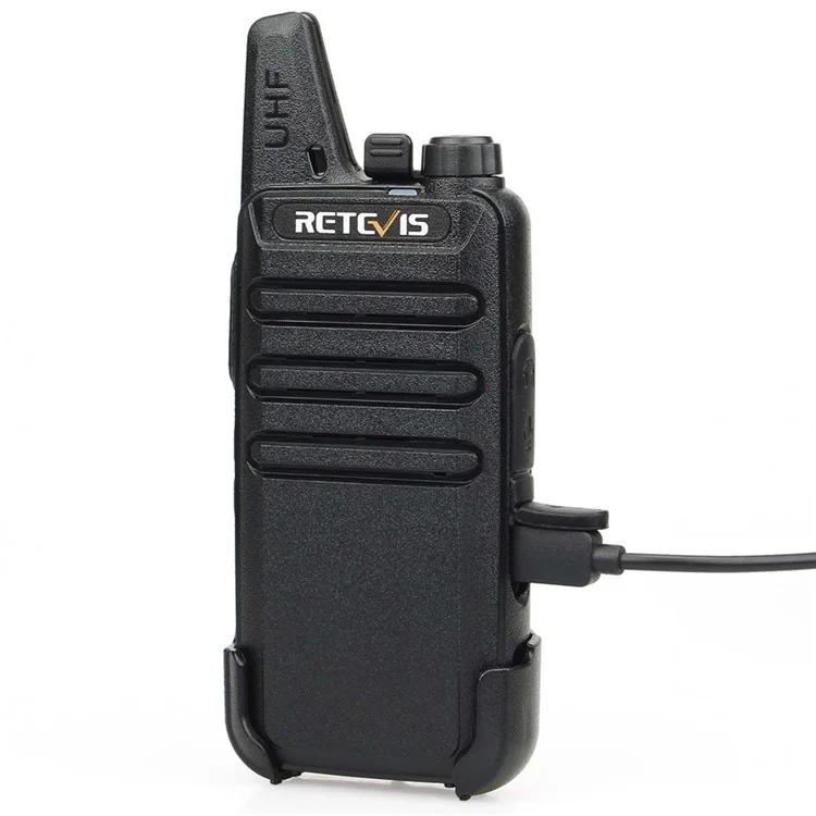 Retevis Rt622 1 Paar Mini Zwei Wege Lizenzfrei PMR Radio Walkie-Talkie (für Die Europäische Frequenz) - EU -stecker
