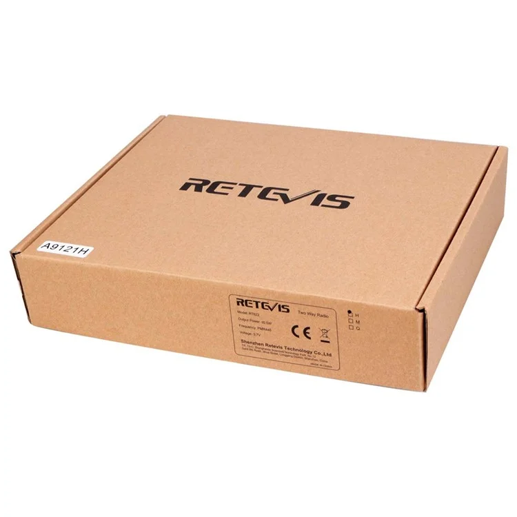 Retevis Rt622 1 Paar Mini Zwei Wege Lizenzfrei PMR Radio Walkie-Talkie (für Die Europäische Frequenz) - EU -stecker