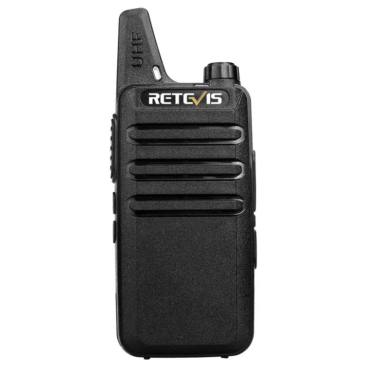 Retevis Rt622 1 Paar Mini Zwei Wege Lizenzfrei PMR Radio Walkie-Talkie (für Die Europäische Frequenz) - EU -stecker