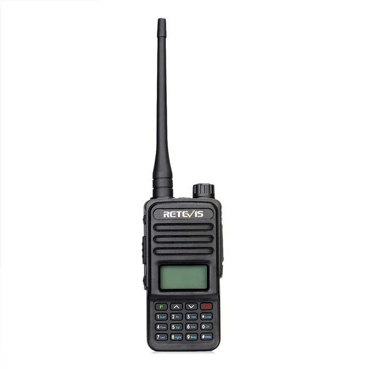 RETEVIS RT85 Professionelles Walkie-Talkie, Funkgerät mit Zweiwegefunk, VHF-UHF-Dualband, tragbar - US-Stecker