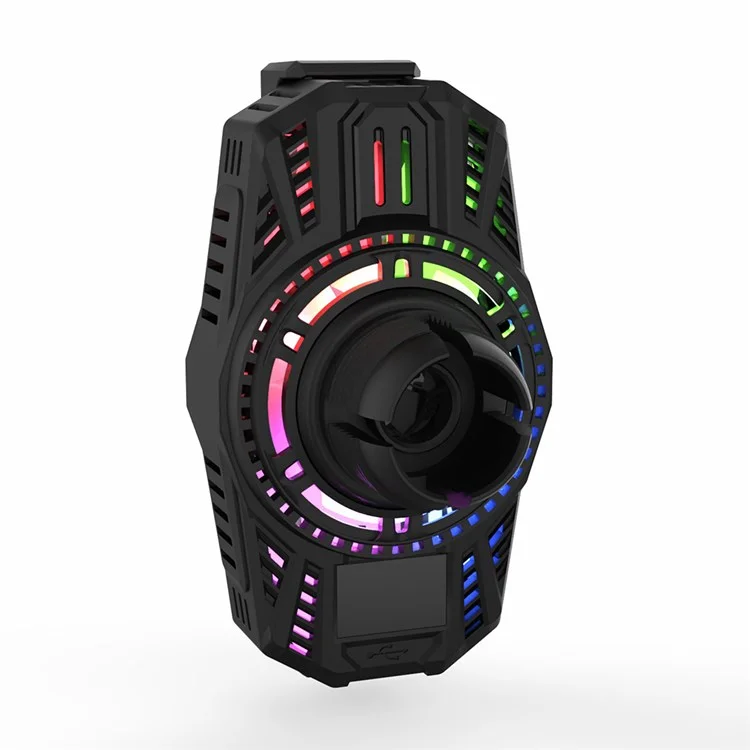 R-Just HZ20 Smartphone Kühlerkühler Universal-Handy-Mini-Kühllüfter Für Handy - Schwarz